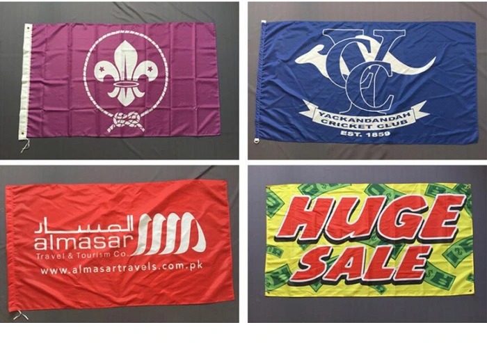 Factory Supply Personalized Logo Pattern 3X5 4X6 5X8 FT and Other Big Huge Giant Custom Flag Banners